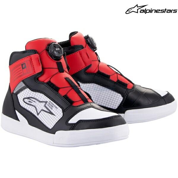alpinestars アルパインスターズ シューズ AXIOM BOA WATERPROOF SHOE カラー:BLACK WHITE RED(123) サイズ:8/25.5cm 18,860円