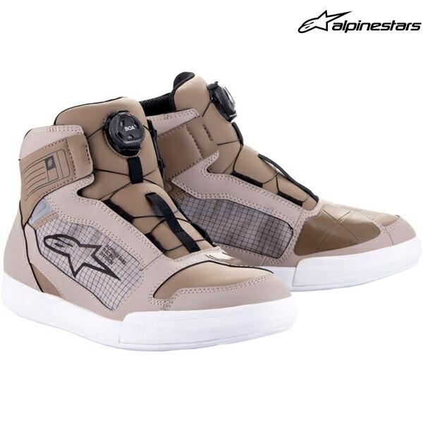 alpinestars アルパインスターズ シューズ AXIOM BOA WATERPROOF SHOE カラー:OAK BEIGE WHITE(882) サイズ:7/25.0cm