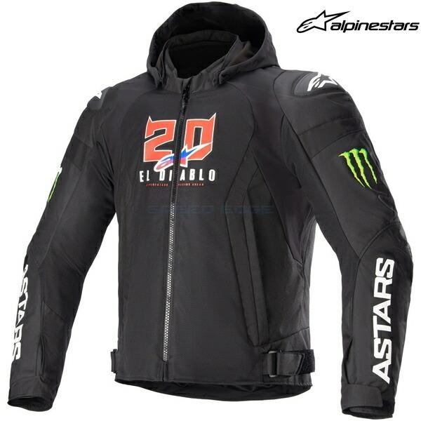 alpinestars アルパインスターズ ジャケット FQ20 ZACA AIR MONSTER JACKET カラー:BLACK WHITE(12) サイズ:L