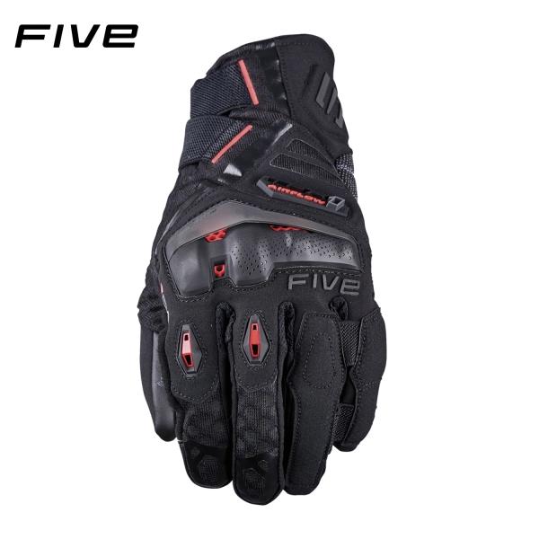 FIVE ファイブ グローブ TFX1 SHORT カラー:BLACK FLUO RED サイズ:XL