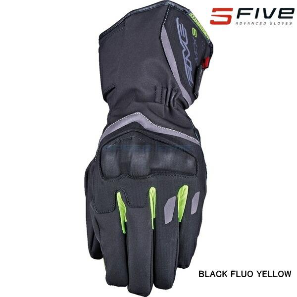 FIVE ファイブ グローブ WFX3 EVO WP カラー:BLACK FLUO YELLOW サイズ:M