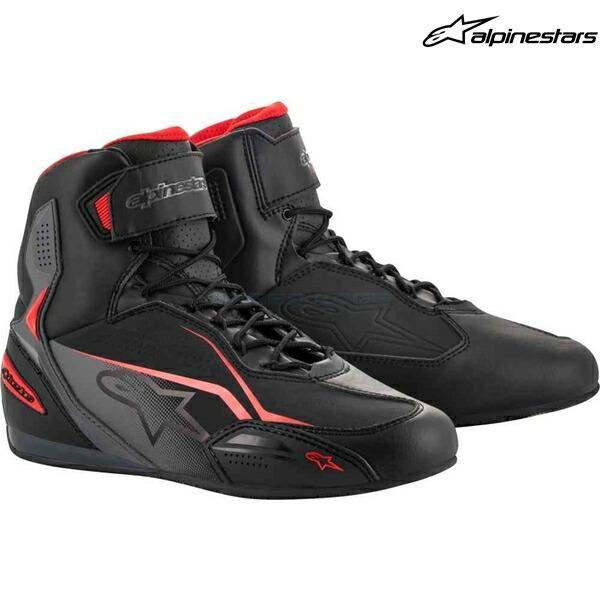 alpinestars アルパインスターズ シューズ FASTER-3 SHOE カラー:BLACK GRAY RED(131) サイズ:9.5/27.0cm 17,143円