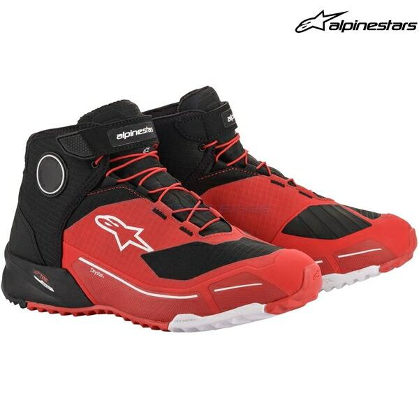 alpinestars アルパインスターズ シューズ CR-X DRYSTAR RIDING SHOE カラー:RED BLACK(31) サイズ:7/25.0cm