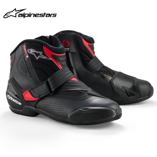 alpinestars アルパインスターズ ブーツ SMX-1 R v2 VENTED BOOT カラー:BLACK RED(13) サイズ:40/25.5cm