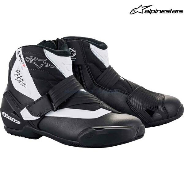 alpinestars アルパインスターズ ブーツ SMX-1 R v2 BOOT カラー:BLACK WHITE(12) サイズ:41/26.0cm｜SPEED EDGE バイク用品専門店