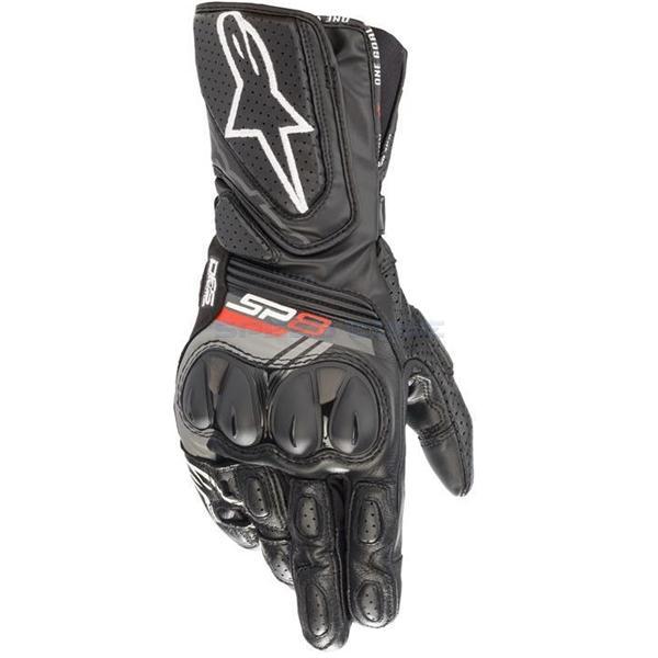 alpinestars アルパインスターズ グローブ SP-8 v3 LEATHER GLOVE カラー:BLACK(10) サイズ:XL｜SPEED EDGE バイク用品専門店
