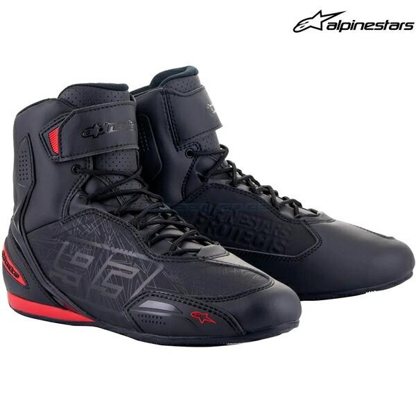 alpinestars アルパインスターズ シューズ MM93 AUSTIN RIDNIG SHOE カラー:BLACK BRIGHT RED(1303) サイズ:9.5/27.0cm