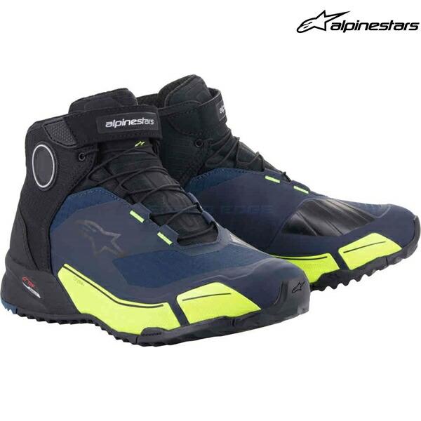 alpinestars アルパインスターズ シューズ CR-X DRYSTAR RIDING SHOE カラー:BLACK DARK BLUE YELLOW FLUO(1705) サイズ:10/27.5cm 19,707円