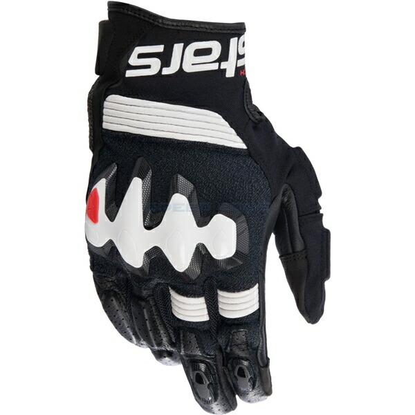 alpinestars アルパインスターズ グローブ HALO LEATHER GLOVE カラー:BLACK WHITE(12) サイズ:L