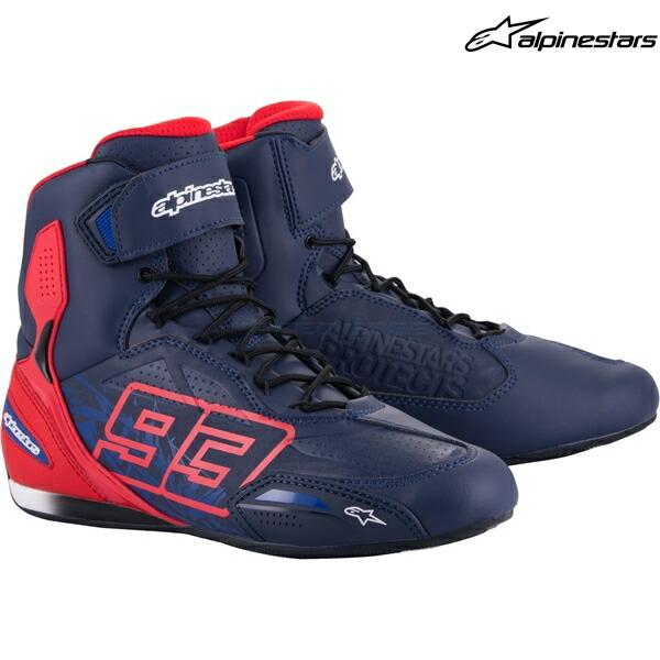alpinestars アルパインスターズ シューズ MM93 AUSTIN RIDNIG SHOE カラー:NAVY RED BLUE(7137) サイズ:9.5/27.0cm