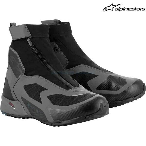 alpinestars アルパインスターズ シューズ CR-8 GORE-TEX SHOE カラー:BLACK DARK GRAY PETROL BLUE(1285) サイズ:9.5/27.0cm
