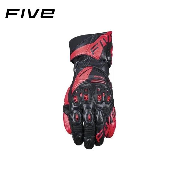 FIVE ファイブ グローブ RFX1 EVO カラー:BLACK/FLUO RED サイズ:M
