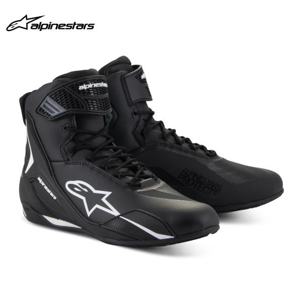 alpinestars アルパインスターズ シューズ FASTER-4 SHOE カラー:BLACK WHITE(12) サイズ:8/25.5cm