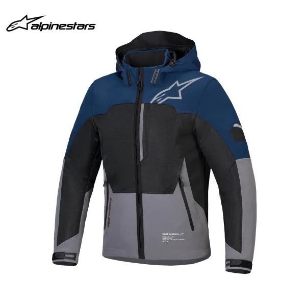 alpinestars アルパインスターズ パーカー CREW PARKA AIR ASIA カラー:DARK BLUE DARK GRAY(7231) サイズ:M｜SPEED EDGE バイク用品専門店