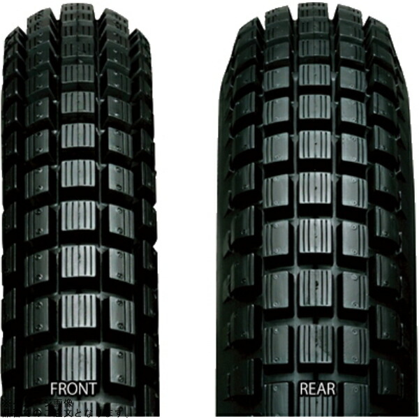 楽天市場】IRC アイアールシー 122317 TR フロント/リア 4.00-8 4PR WT