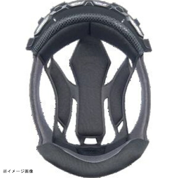 KABUTO(カブト) ヘルメット EXCEED インナーパッド カラー:ダークグレー サイズ:オプション/6mm