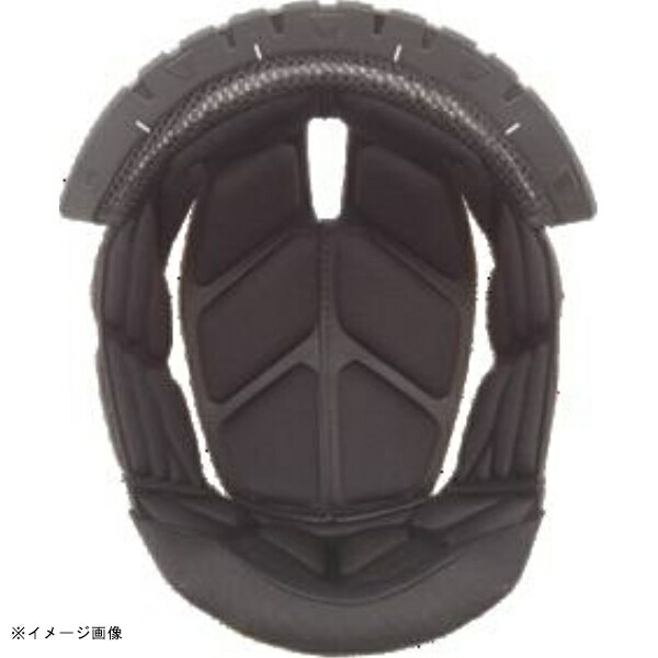 KABUTO(カブト) ヘルメット F19 インナーパッド カラー:ブラック サイズ:M/12mm