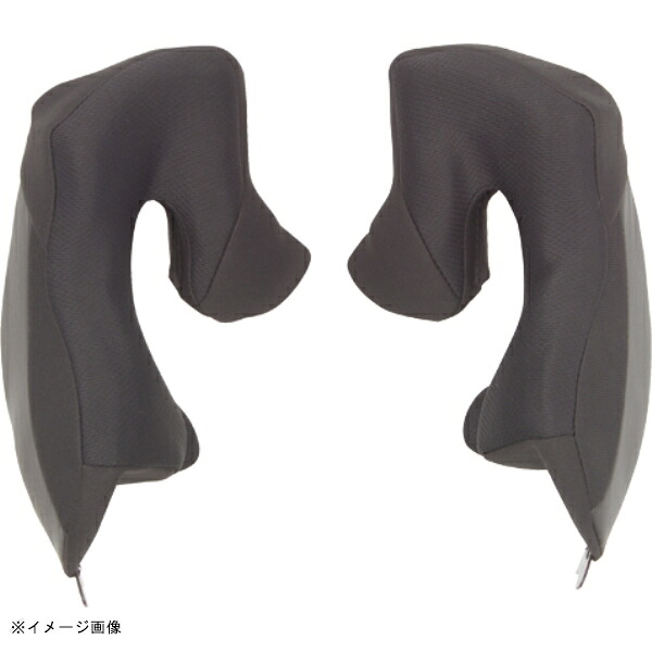 KABUTO(カブト) ヘルメット F19 チークパッドセット カラー:ブラック サイズ:M・XL/25mm