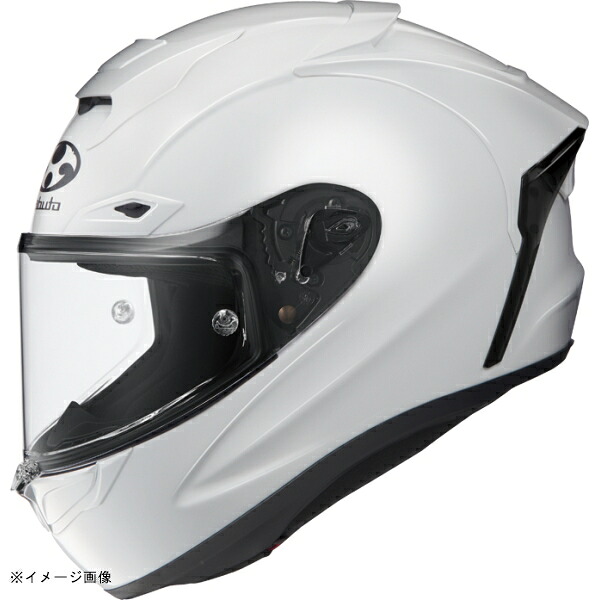 KABUTO(カブト) ヘルメット F-17 エフ・イチナナ カラー:ホワイト サイズ:M(57-58cm)｜SPEED EDGE バイク用品専門店