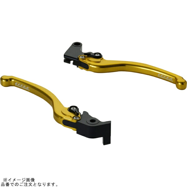 EFFEX EAL035G スムースフィットレバー ゴールド YZF-R1/YZF-R6