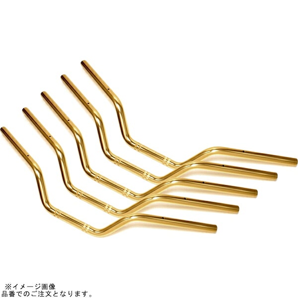 EFFEX EBF501G-5SET イージーフィットバー シャンパンゴールド GSX1400/Z (5本セット品)