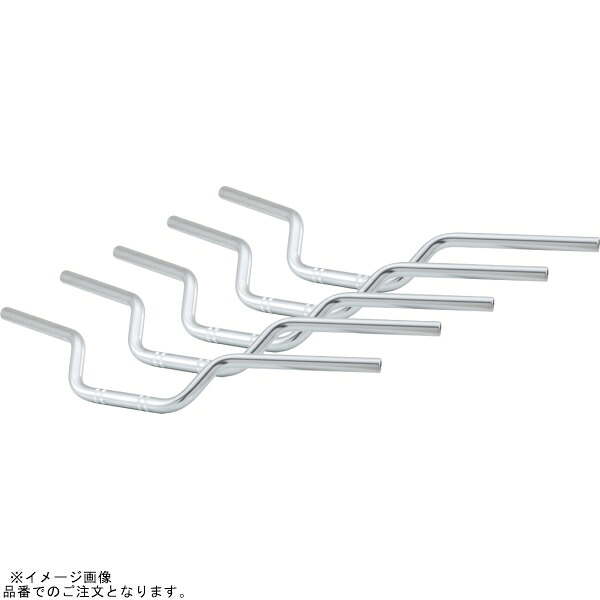 EFFEX EBF544S-5SET イージーフィットバー シルバー SV650 ABS (5本セット品)