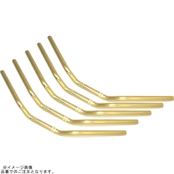 EFFEX EBL201G-5SET イージーフィットバーLow シャンパンゴールド V-MAX (5本セット品)｜SPEED EDGE バイク用品専門店 20,493円