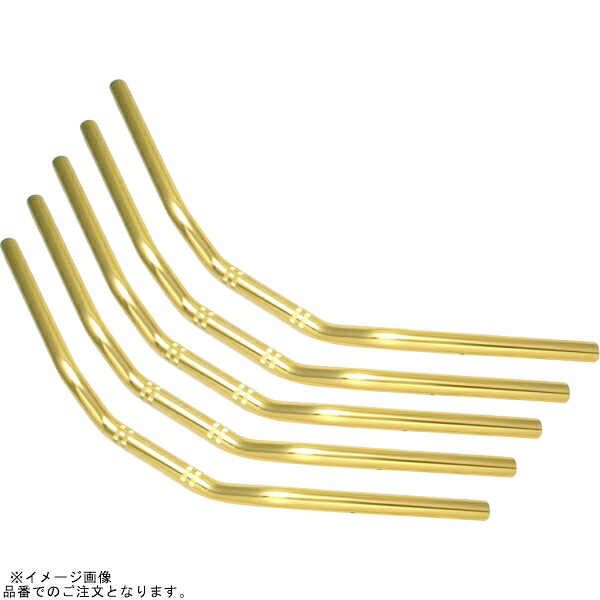 EFFEX EBL690G-5SET イージーフィットバーLow シャンパンゴールド ZRX400/2 (5本セット品)|SPEED EDGE バイク用品専門店