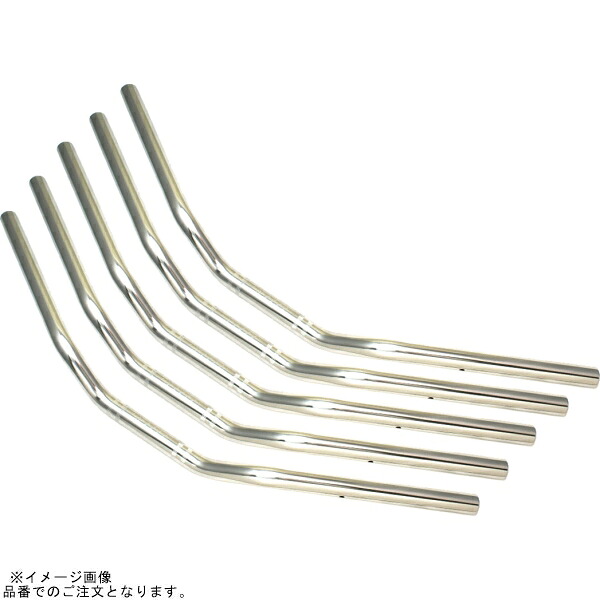 EFFEX EBL690S-5SET イージーフィットバーLow シルバー ZRX400/2 (5本セット品)|SPEED EDGE バイク用品専門店