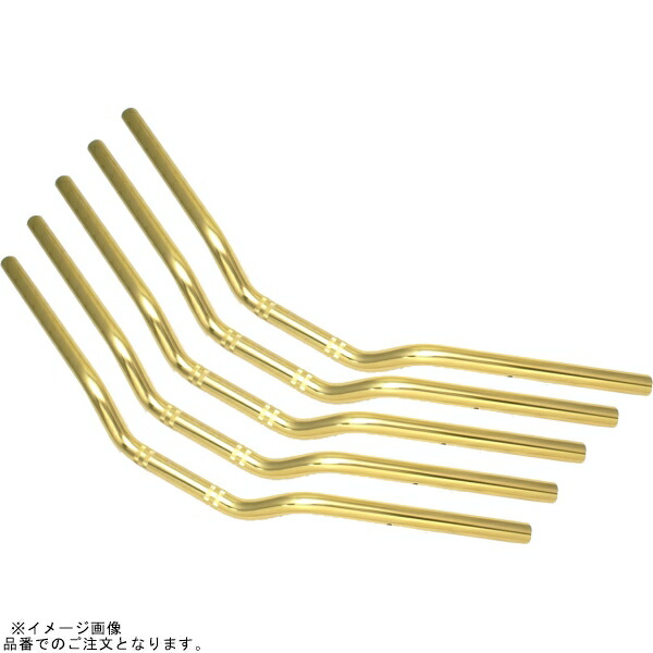 EFFEX EBL730G-5SET イージーフィットバーLow シャンパンゴールド ZRX1200DAEG (5本セット品)｜SPEED EDGE バイク用品専門店
