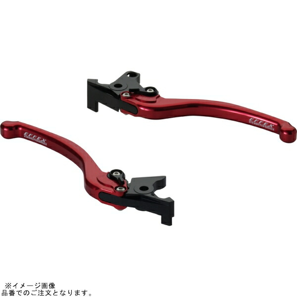 EFFEX EAL038R スムースフィットレバー レッド TRACER9 GT/MT-09
