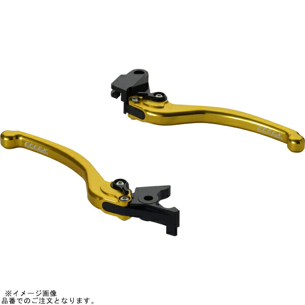 EFFEX EAL002G スムースフィットレバー ゴールド ZEPHYR750/ZRX400/BALIUS/2