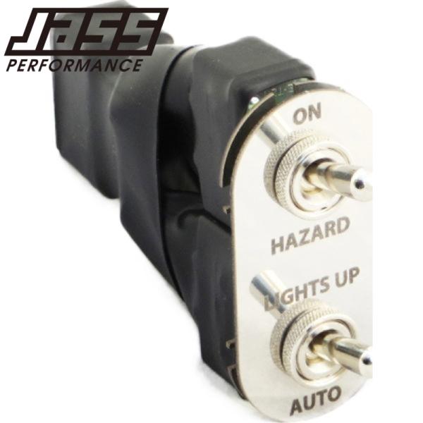 JASS PERFORMANCE ジャスパフォーマンス 2180 ハザード＆リトラスイッチ ステンレスミラーポリッシュ NAロードスター