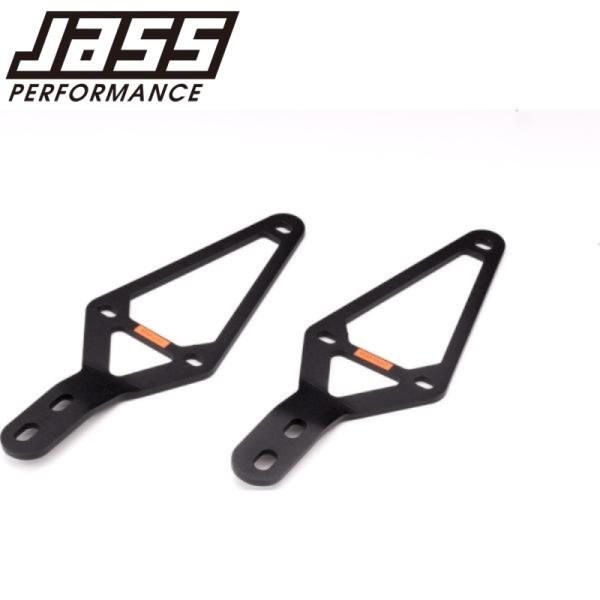 JASS PERFORMANCE ジャスパフォーマンス 5302 ハードトップ固定ブラケット サイド側 テクスチャーブラック NA/NBロードスター