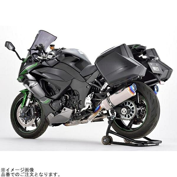 在庫あり BEET ビート 0223-KH2-BL NASSERT Evolution Type 2 T2 (P) パニアケース対応 ブルーチタン Ninja1000SX｜SPEED EDGE バイク用品専門店