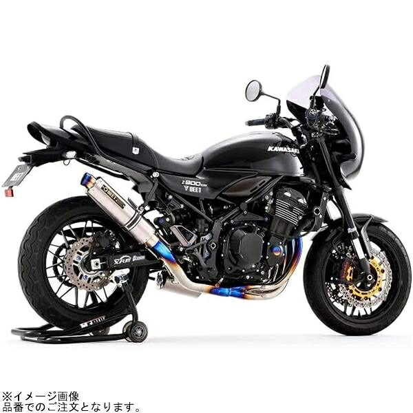 在庫あり BEET ビート 0280-KH1-50 NASSERT 3D UP フルエキゾースト クリアチタン Z900RS