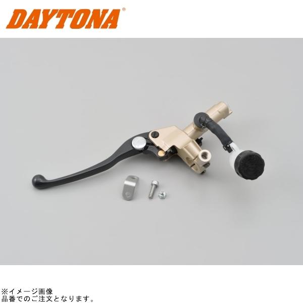 DAYTONA デイトナ 61754 NISSIN クラッチマスターシリンダー (本体色：ゴールド/レバー：ブラック) ピストン径:5/8インチ(約15.9mm)(ホワイトタンク)