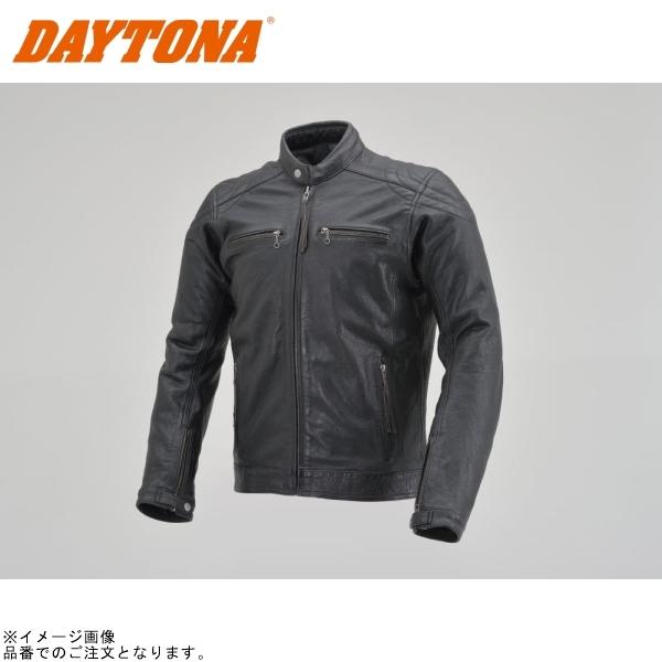 DAYTONA デイトナ 23703 DL-006 カフェライダースジャケット ブラック サイズ:XL｜SPEED EDGE バイク用品専門店