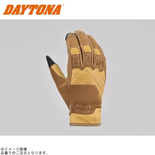DAYTONA デイトナ 46113 DG-010 スローバックメッシュグローブ ブラウン サイズ:L