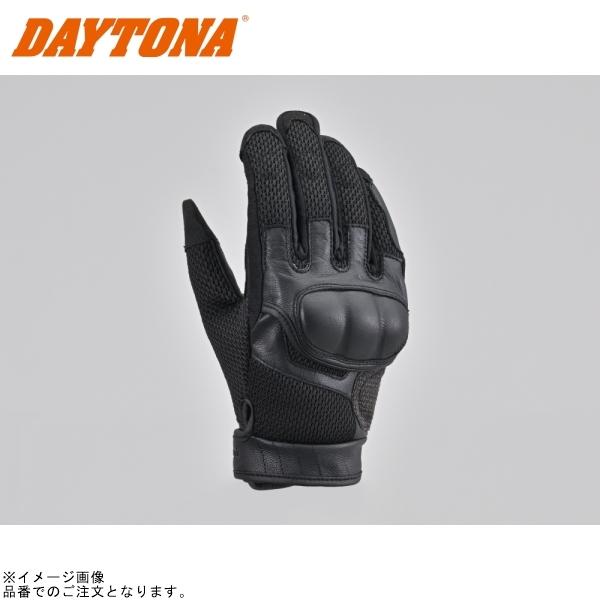 DAYTONA デイトナ 45946 DG-009 ショートエアフローメッシュグローブ ブラック サイズ:S
