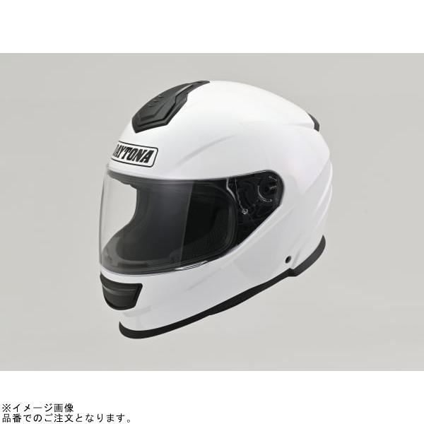 DAYTONA デイトナ 46526 DN-003NM フルフェイスヘルメット ホワイト サイズ:S｜SPEED EDGE バイク用品専門店