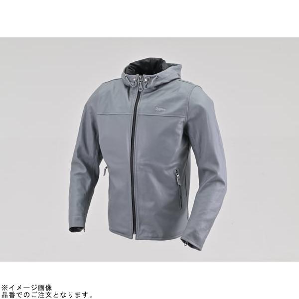 DAYTONA デイトナ 48012 DJ-020 ルーティーンレザージャケット グレー サイズ:M