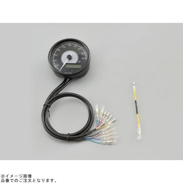 DAYTONA デイトナ 48143 VELONA 電気式タコ＆スピードメーター φ80 15000rpm