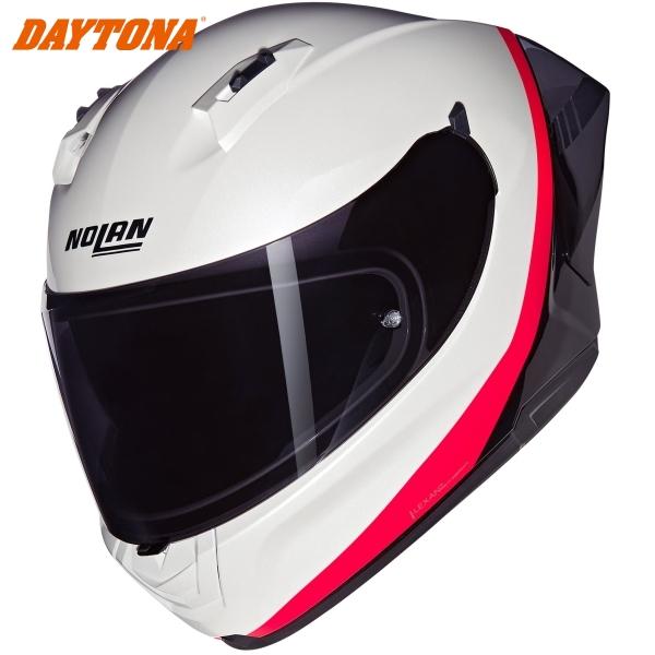 DAYTONA デイトナ 49972 NOLAN N60-6 SPORT VERNICIATURA SPECIALE カラー:PEARLWHITE/347 サイズ:XL｜SPEED EDGE バイク用品専門店 31,103円
