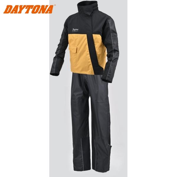 DAYTONA デイトナ 60975 DR-001 ハイパフォーマンスレインウエア 上下セット カラー:イエロー サイズ:L