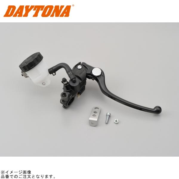 在庫あり DAYTONA デイトナ 79887 DAYTONA・NISSIN ラジアルブレーキマスターシリンダー 標準レバー 縦型φ17 (ホワイトタンク) ブラック/ブラック｜SPEED EDGE バイク用品専門店