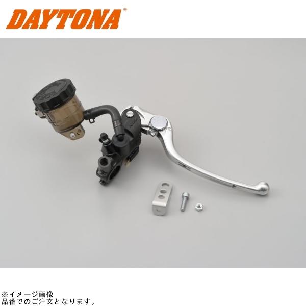 在庫あり DAYTONA デイトナ 95653 DAYTONA・NISSIN ラジアルブレーキマスターシリンダー 標準レバー 縦型φ19 (スモークタンク) ブラック/バフクリアー｜SPEED EDGE バイク用品専門店