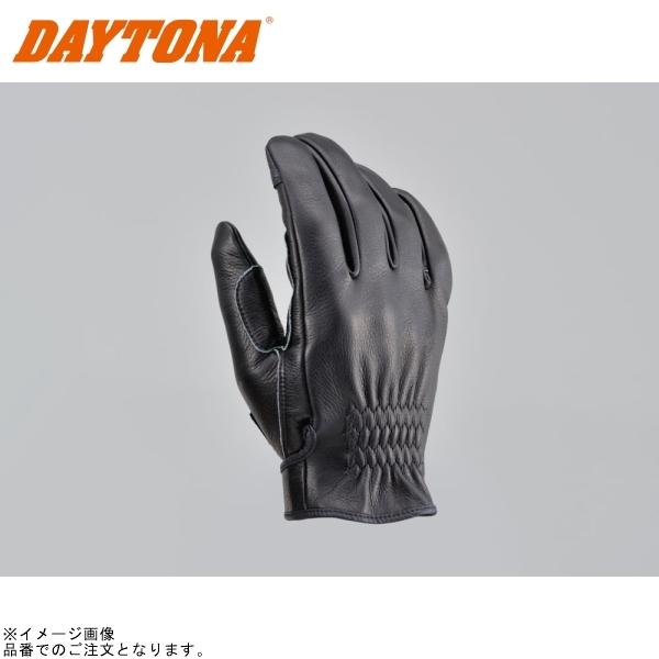 DAYTONA デイトナ 15189 HBG-037内縫いガンカットショート ブラック サイズ:S｜SPEED EDGE バイク用品専門店