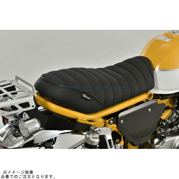Gクラフト　モンキー125 カスタムシート　フラットタックロール モンキー125 カスタムシート フラットタックロール ロゴ有り | G