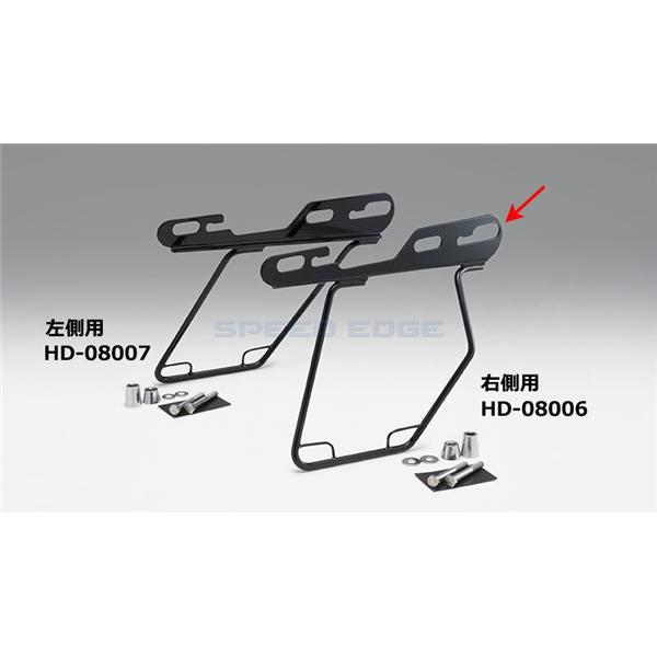 在庫あり KIJIMA キジマ HD-08006 サドルバッグガード オールインワン DHW スポーツスター 04Y- ブラック 右側用|SPEED EDGE バイク用品専門店